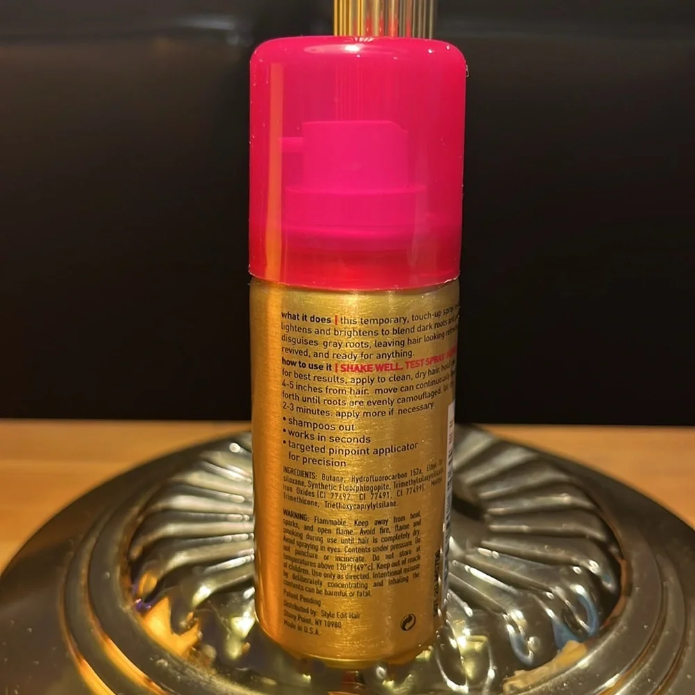 Style Edit Blonde Perfection Travel Size Root Concealer Spray